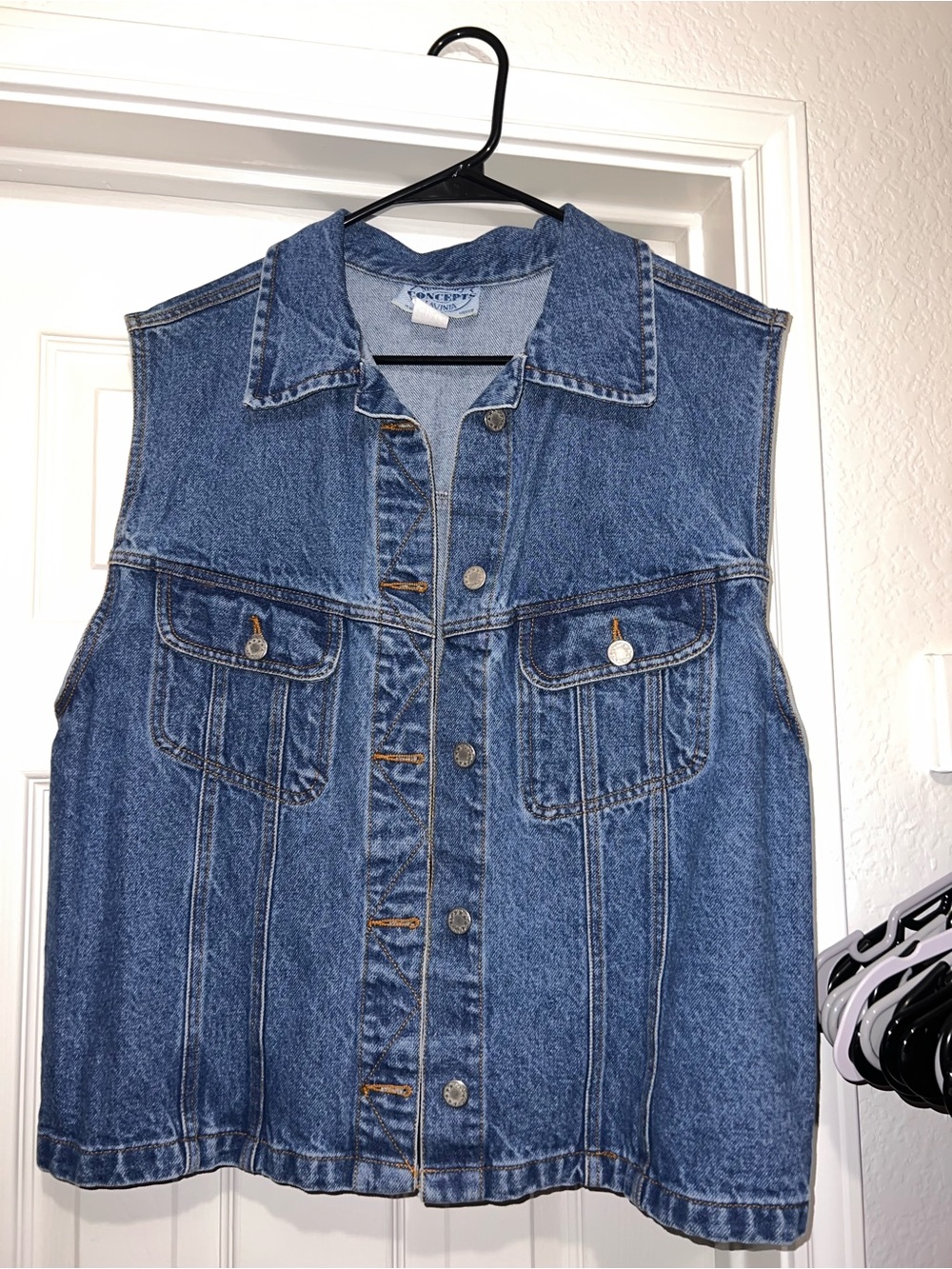 Classic Blue Denim Vest